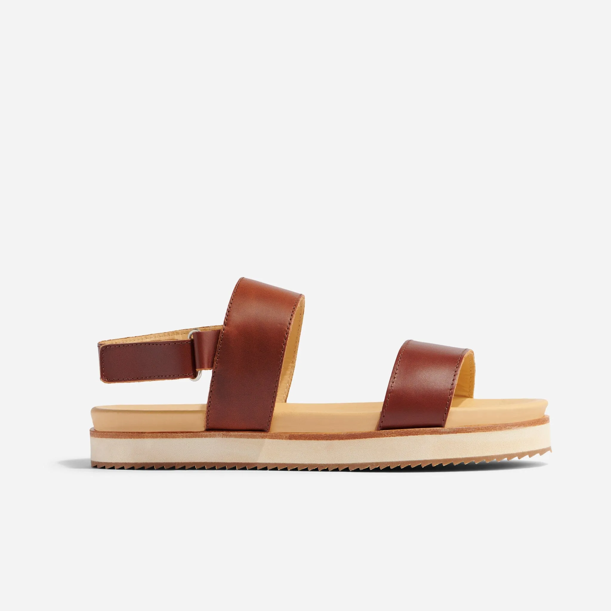 Go-To Flatform Sandal Brandy