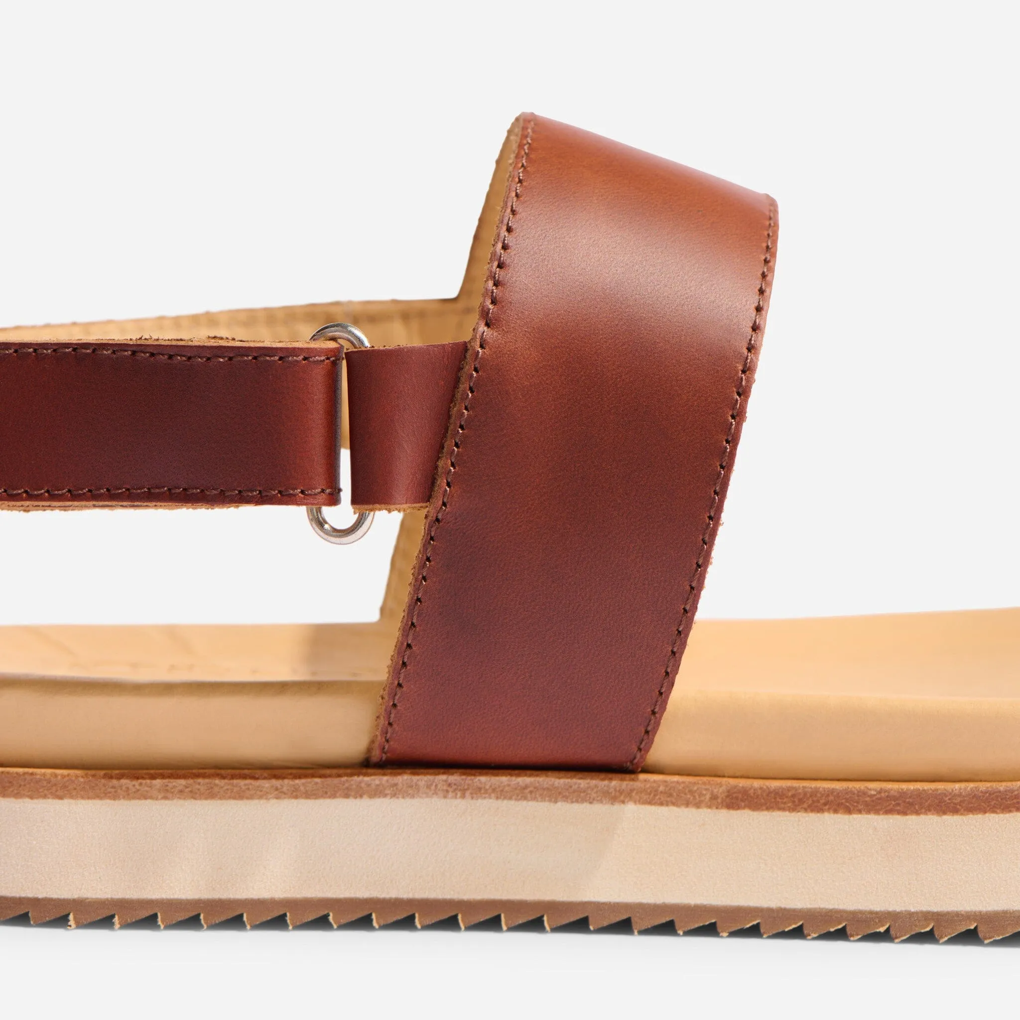 Go-To Flatform Sandal Brandy