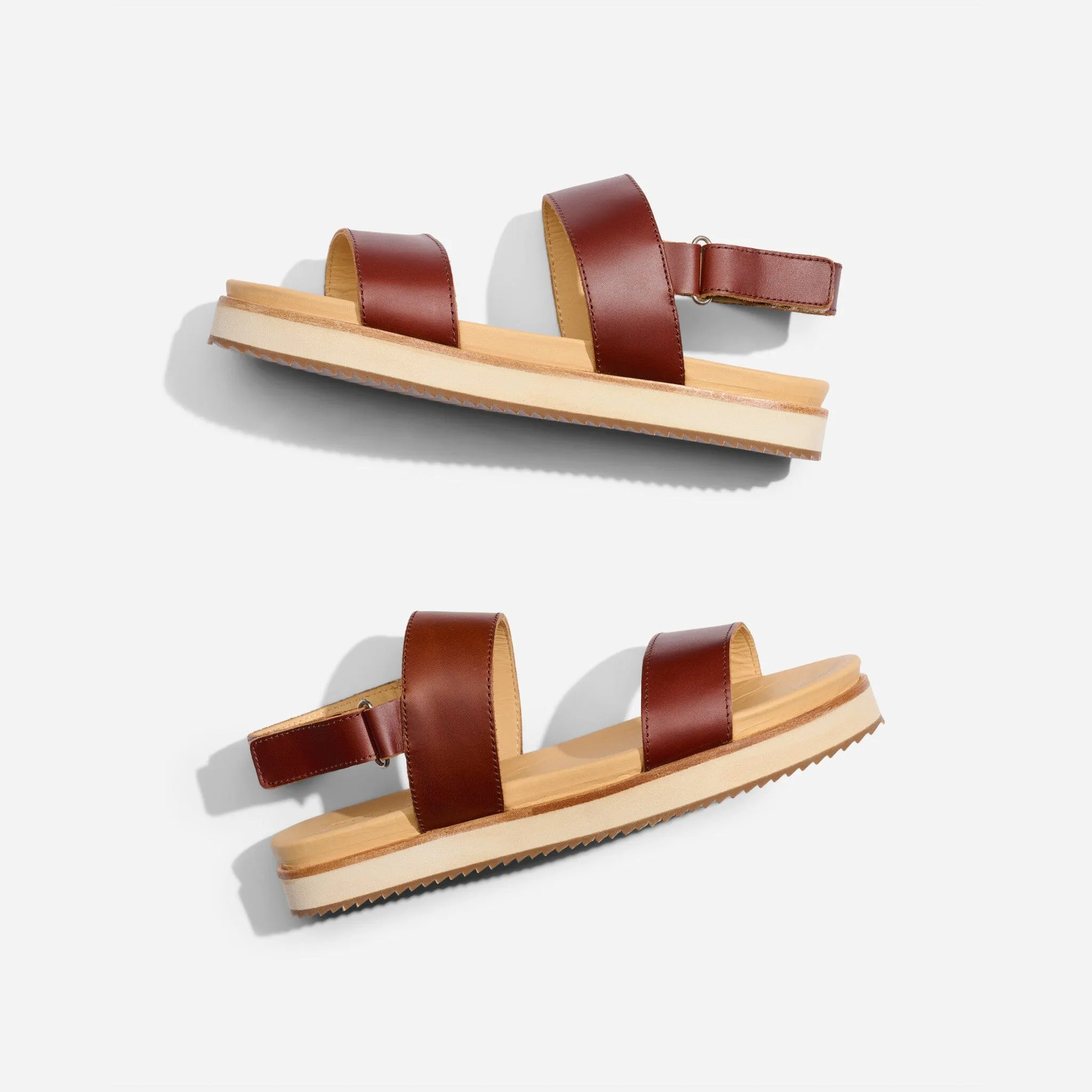 Go-To Flatform Sandal Brandy