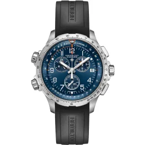 Hamilton Khaki Aviation X-Wind GMT Chrono Quartz Men's Watch H77922341