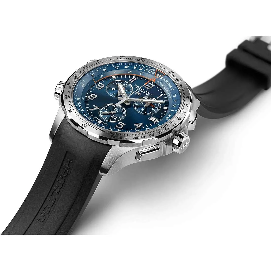 Hamilton Khaki Aviation X-Wind GMT Chrono Quartz Men's Watch H77922341