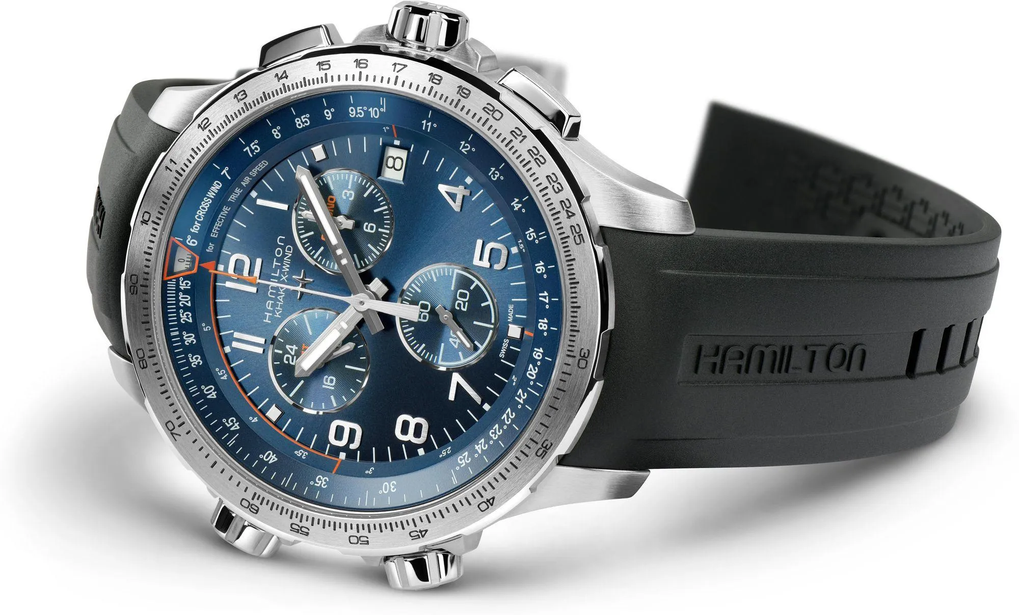 Hamilton Khaki Aviation X-Wind GMT Chrono Quartz Men's Watch H77922341