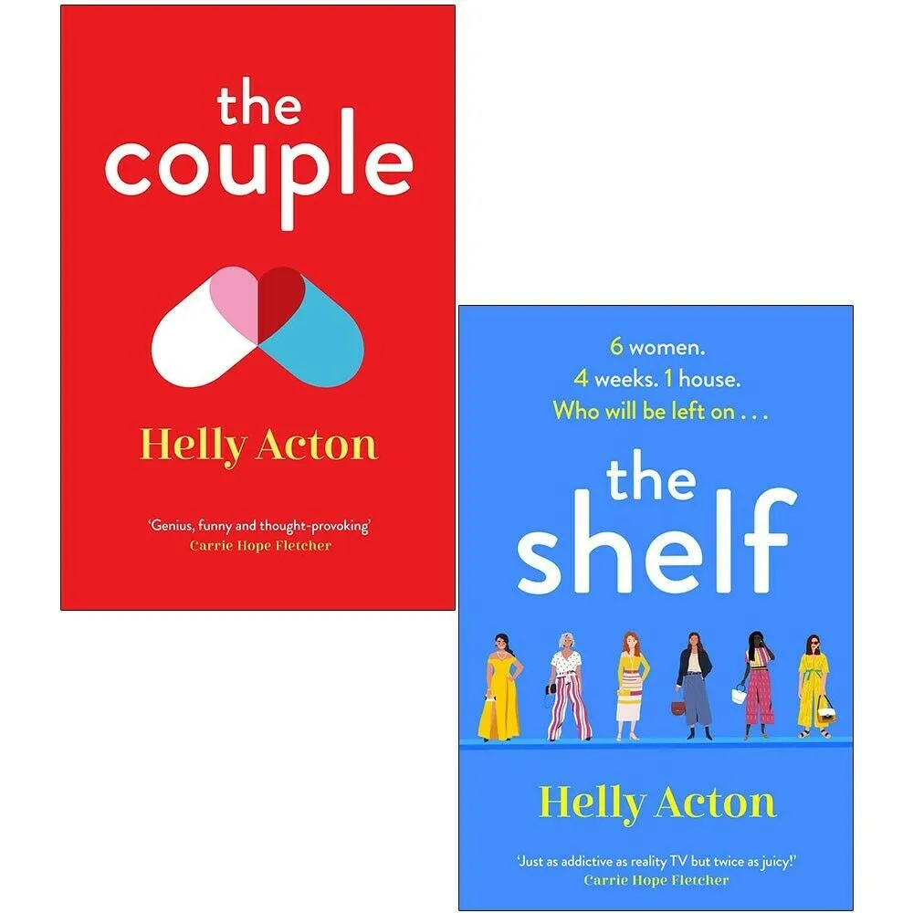 Helly Acton 2 Books Collection Set The Couple, The Shelf: