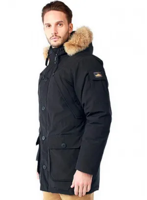 Hoosac Hooded Down Mountain Parka Black