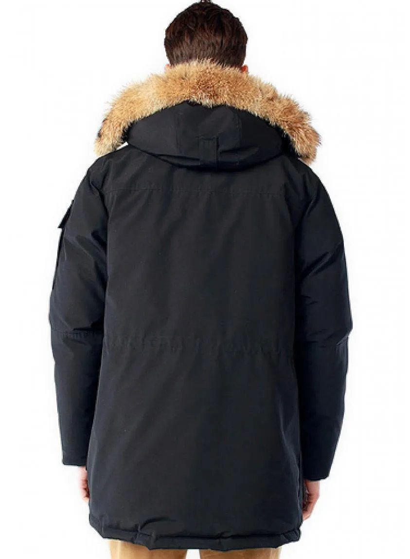 Hoosac Hooded Down Mountain Parka Black