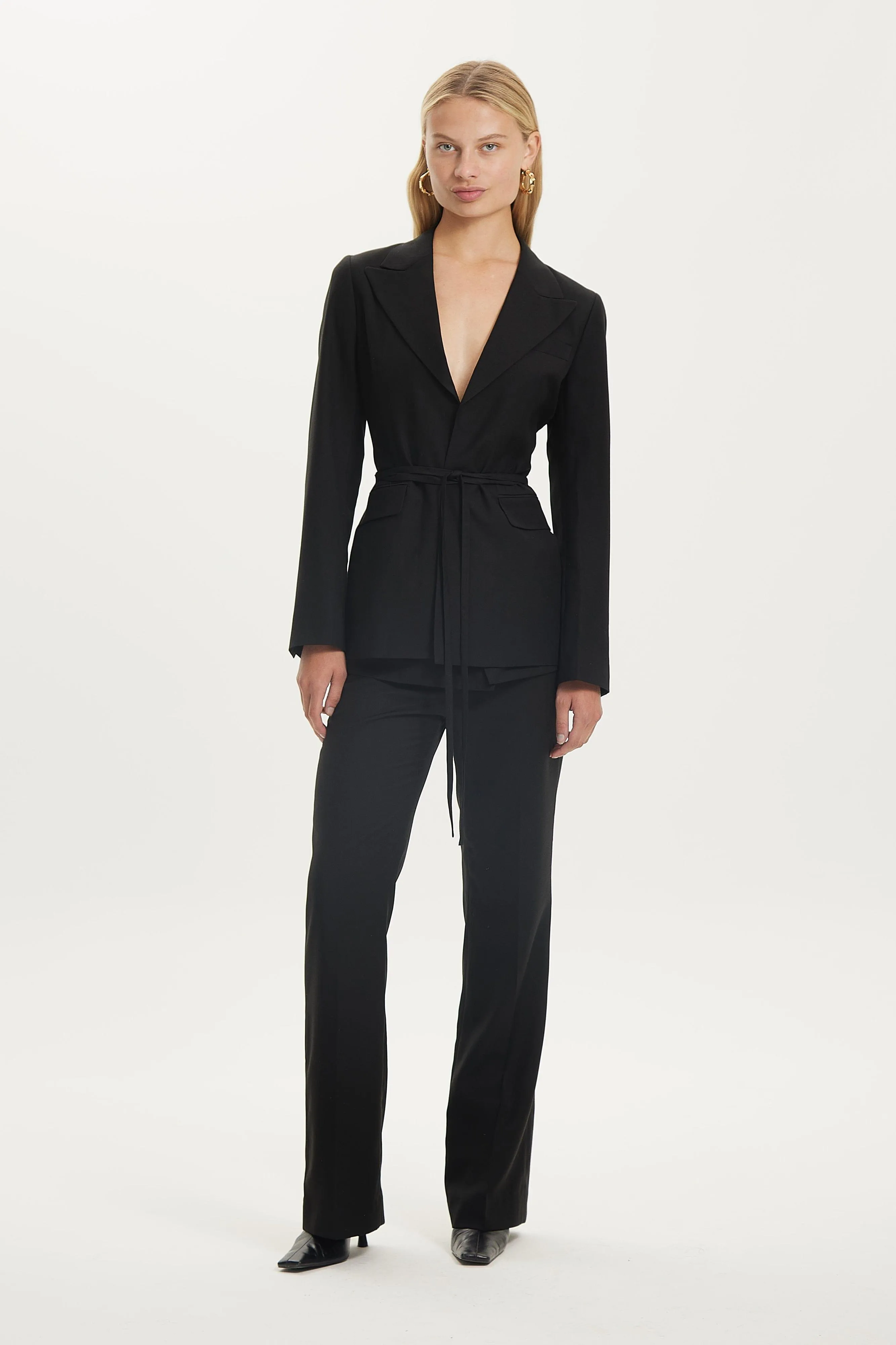 IN THE FOLD BLAZER | BLACK
