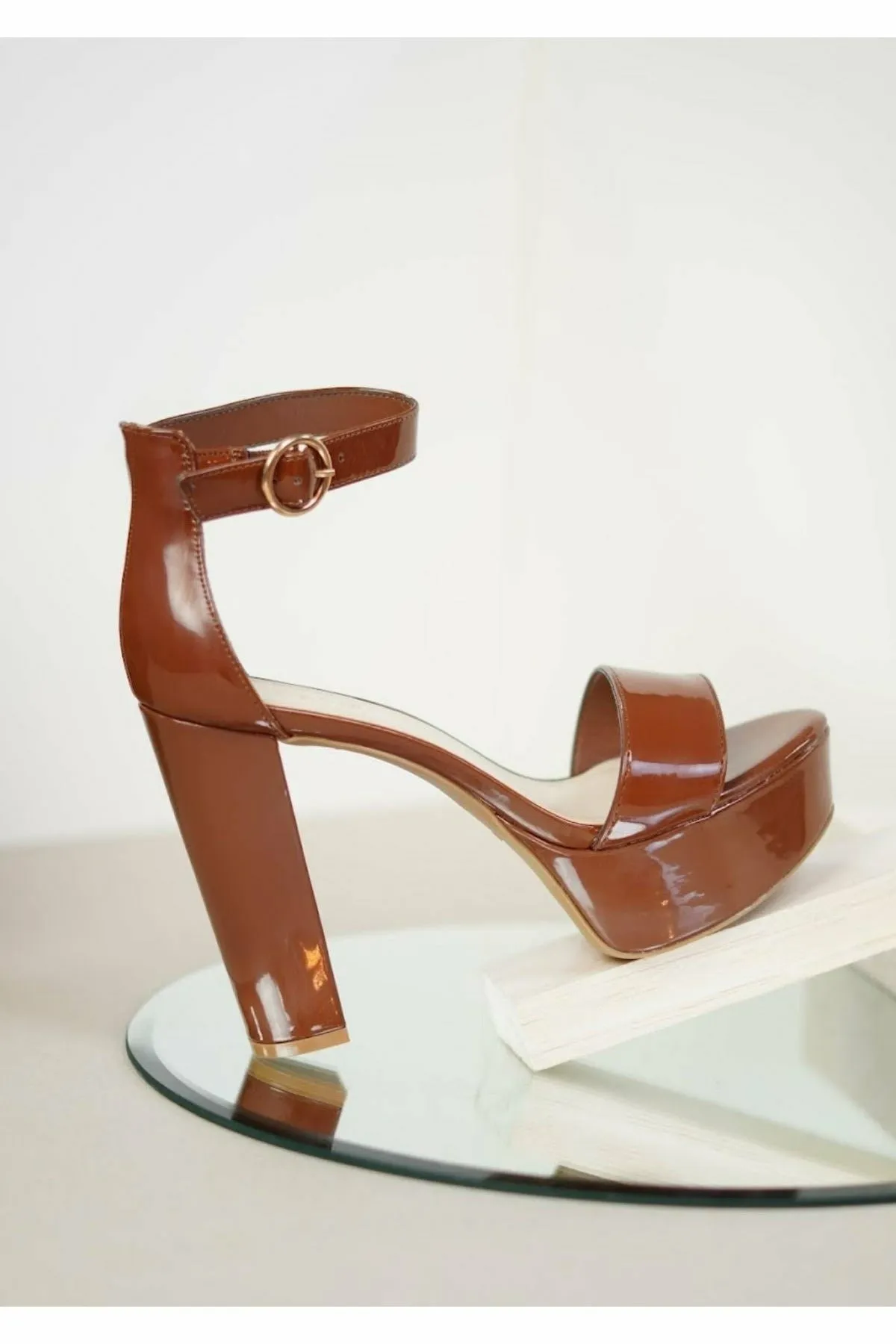 JAZMIN TAN SANDALS RUN BIG