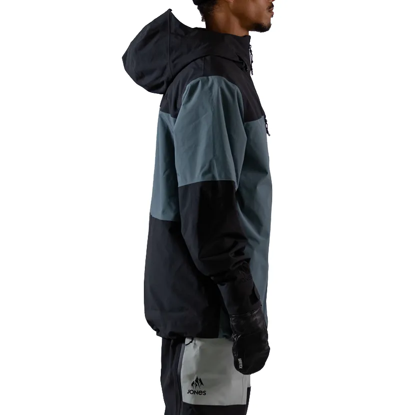 Jones Mountain Surf Parka Mens Ash Blue