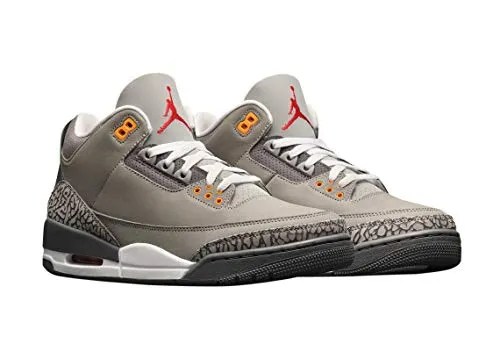 Jordan Mens Air Jordan 3 Retro CT8532 012 Cool Grey - Size 7