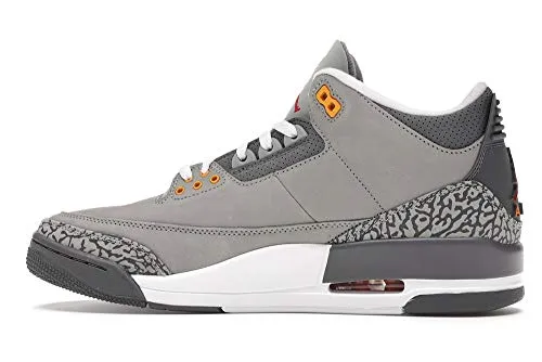 Jordan Mens Air Jordan 3 Retro CT8532 012 Cool Grey - Size 7