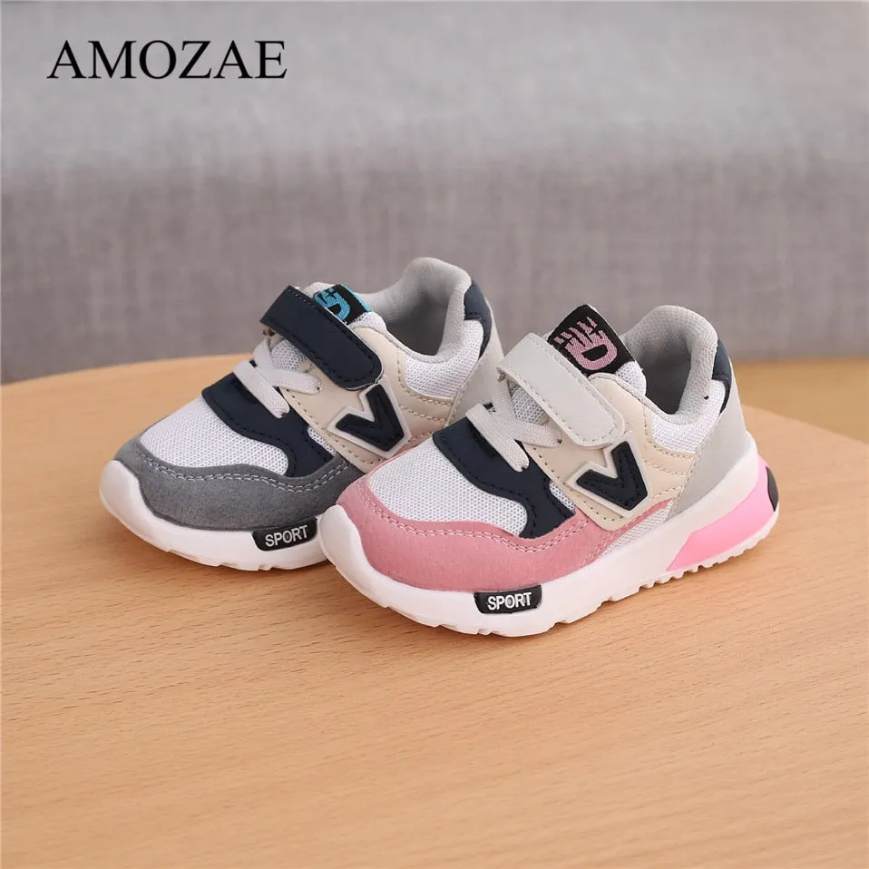 Kids Shoes Casual Sneakers Breathable Soft Anti-Slip Running Sports Shoes