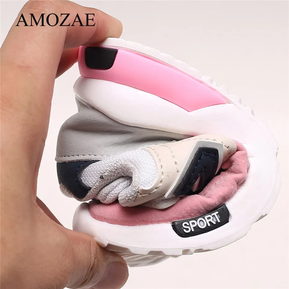 Kids Shoes Casual Sneakers Breathable Soft Anti-Slip Running Sports Shoes