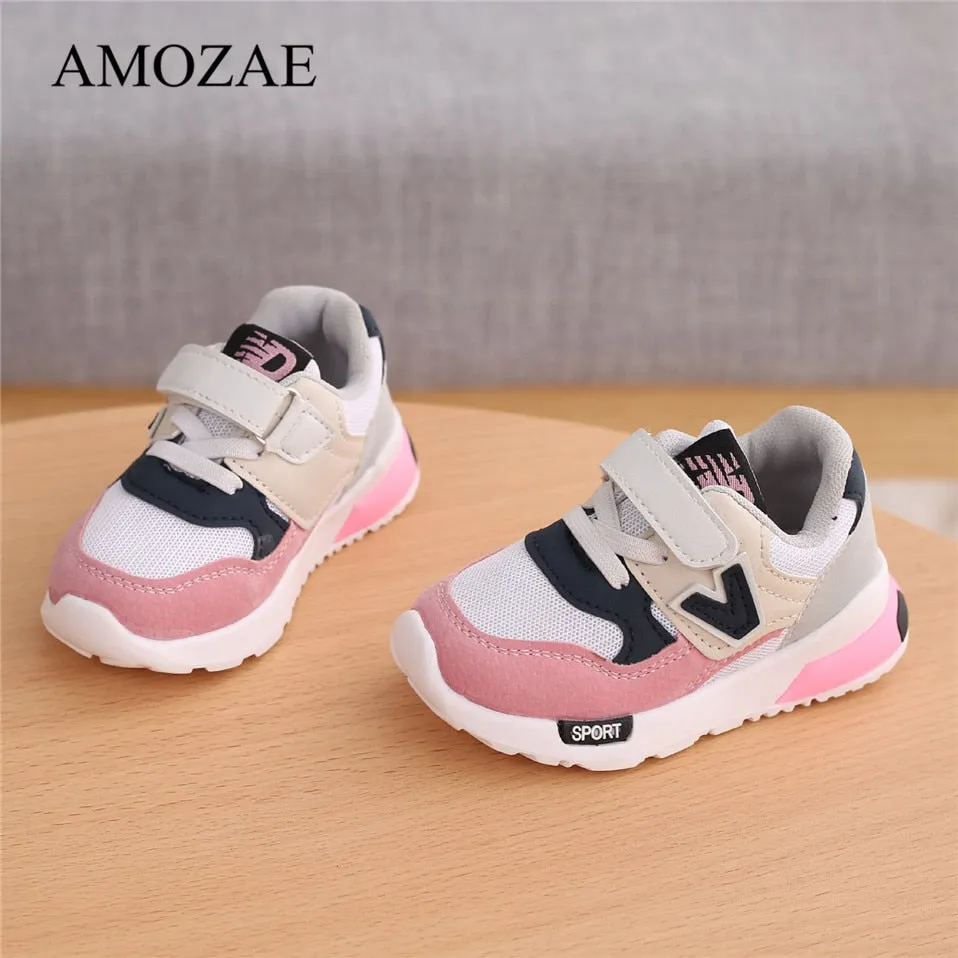 Kids Shoes Casual Sneakers Breathable Soft Anti-Slip Running Sports Shoes