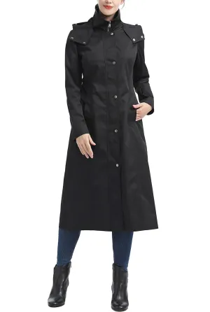 Kimi   Kai Women's "Brooke" Waterproof Hooded Long Coat