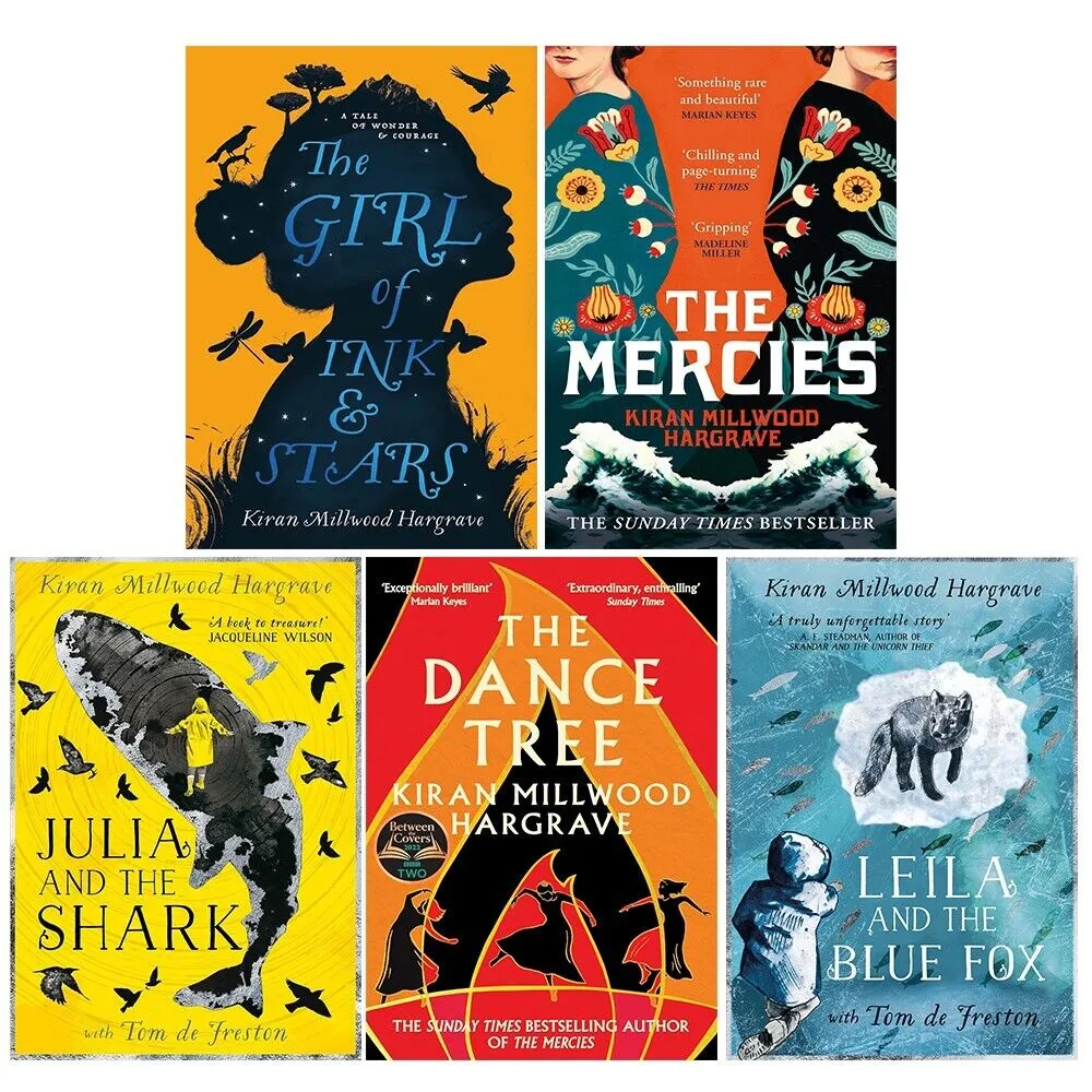 Kiran Millwood Hargrave Collection 3 Books Set Girl of Ink and Stars, Dance Tree