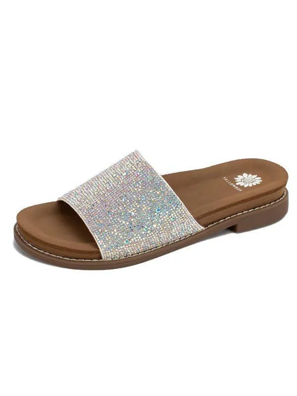 Kite Crystal Slide Sandal