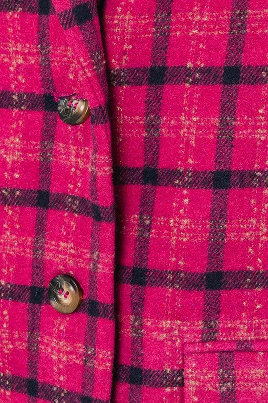 LE LIS Single Button Blazer Coat