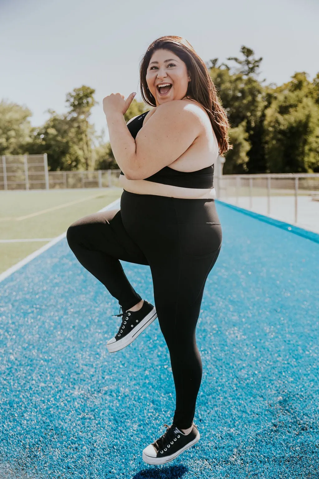LEGGING SPORT LEXANNE (2 LONGUEURS) -NOIR-