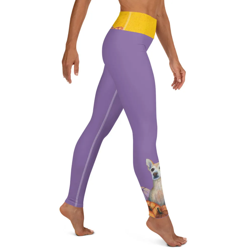 Leggings with Chihuahua