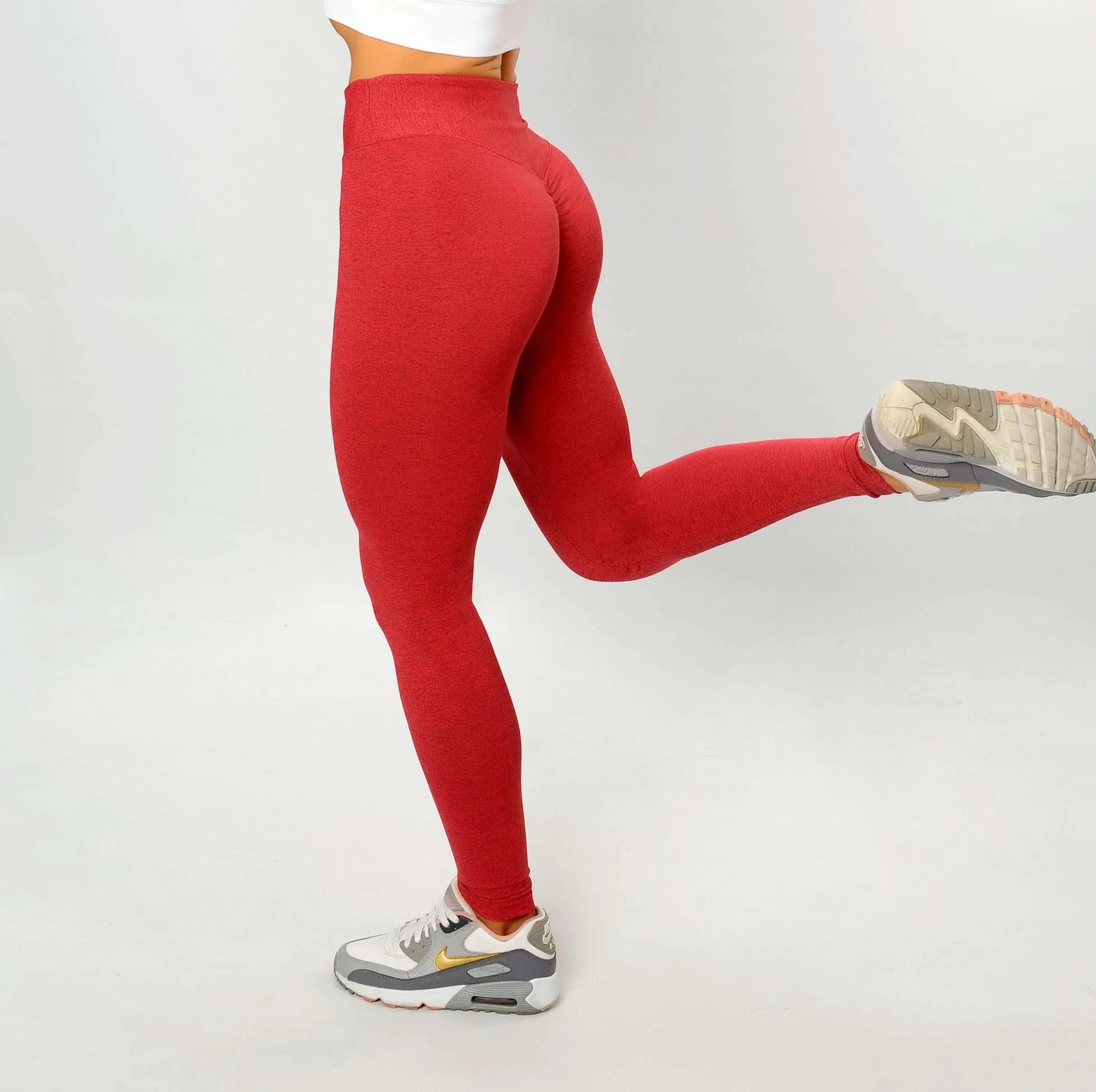 Leggins sport push up granate.
