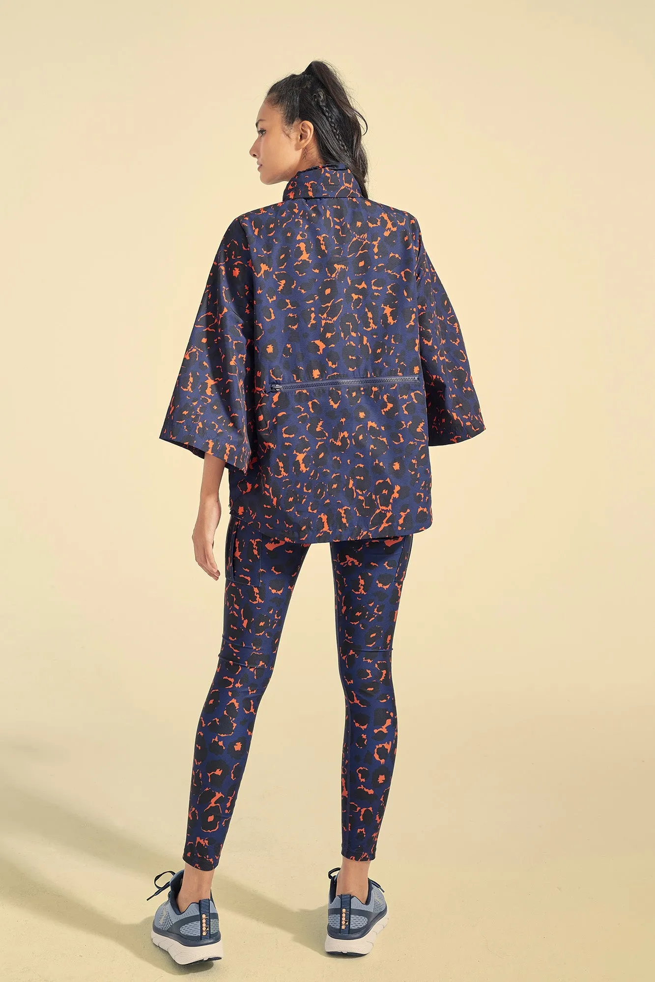 Leopard Trapeze Parka