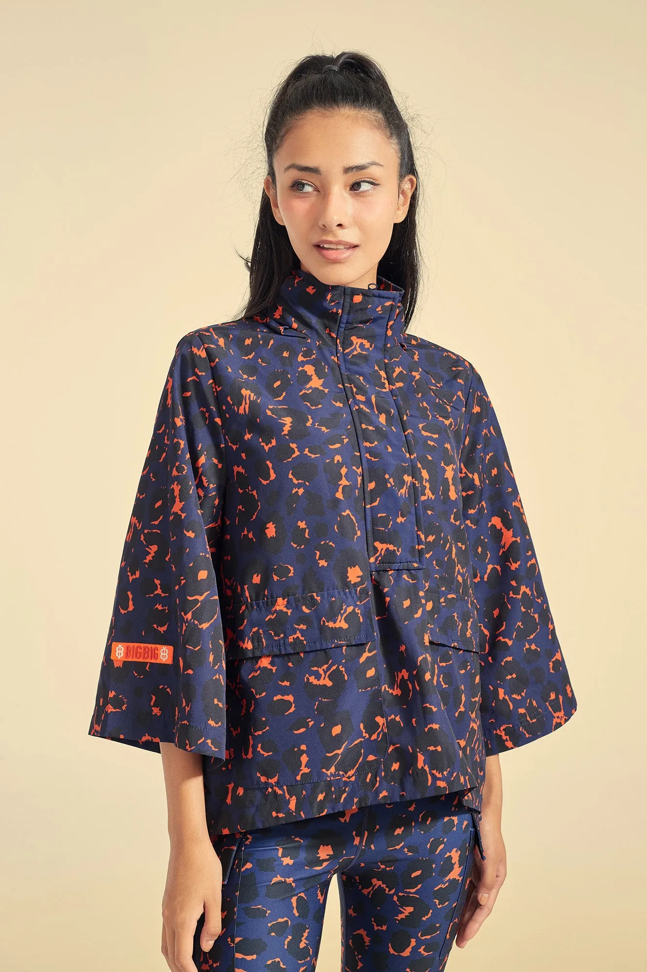 Leopard Trapeze Parka