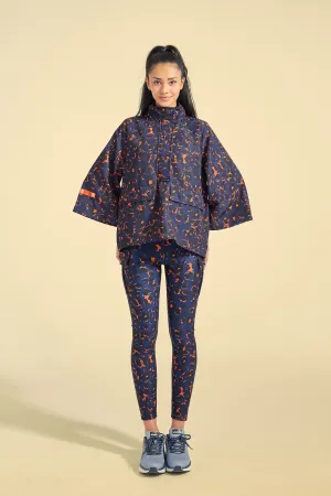 Leopard Trapeze Parka