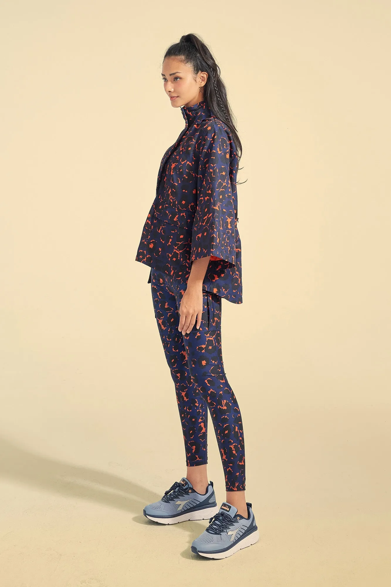 Leopard Trapeze Parka
