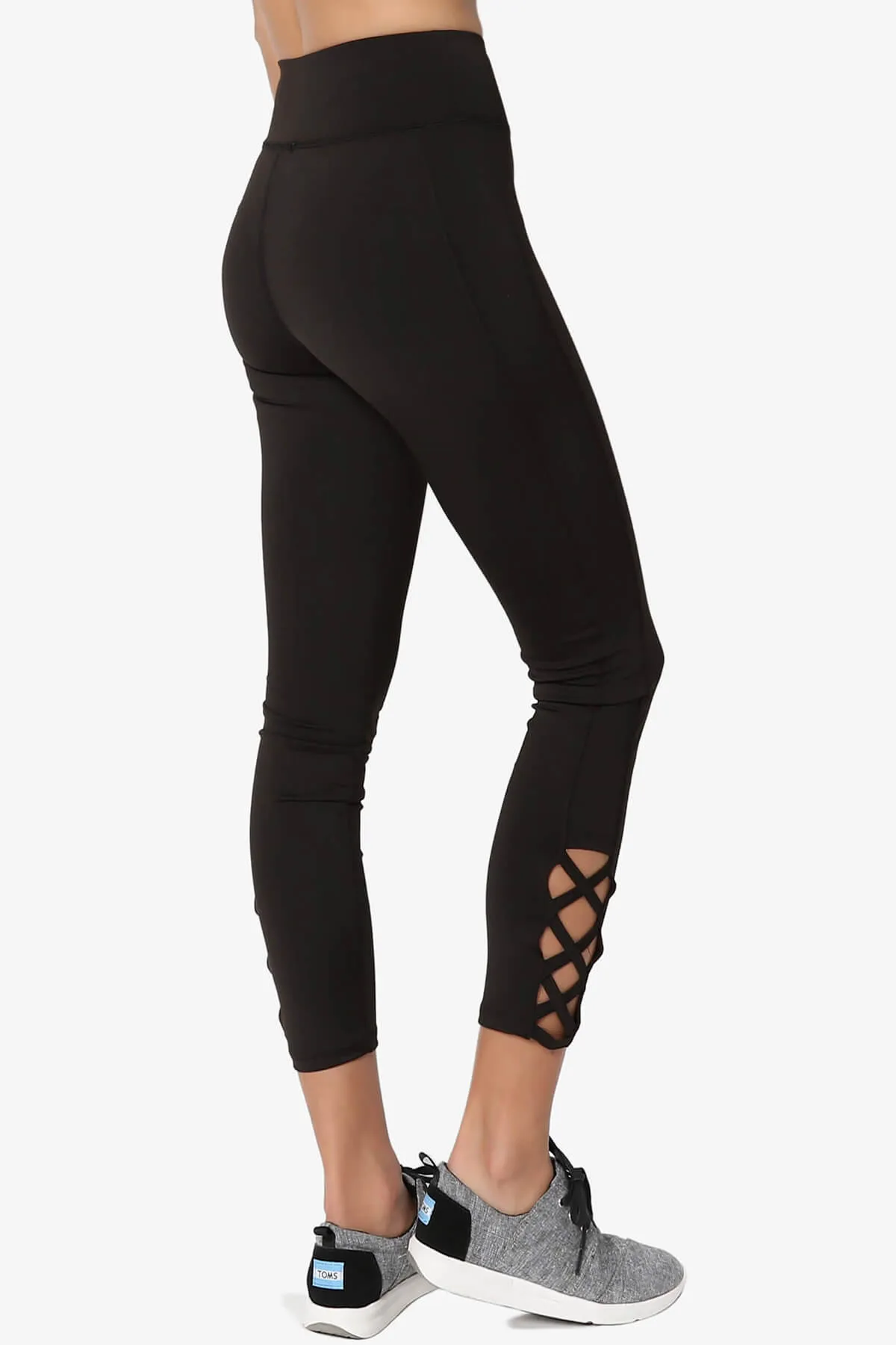 Levy Cutout Crop Yoga Sport Leggings