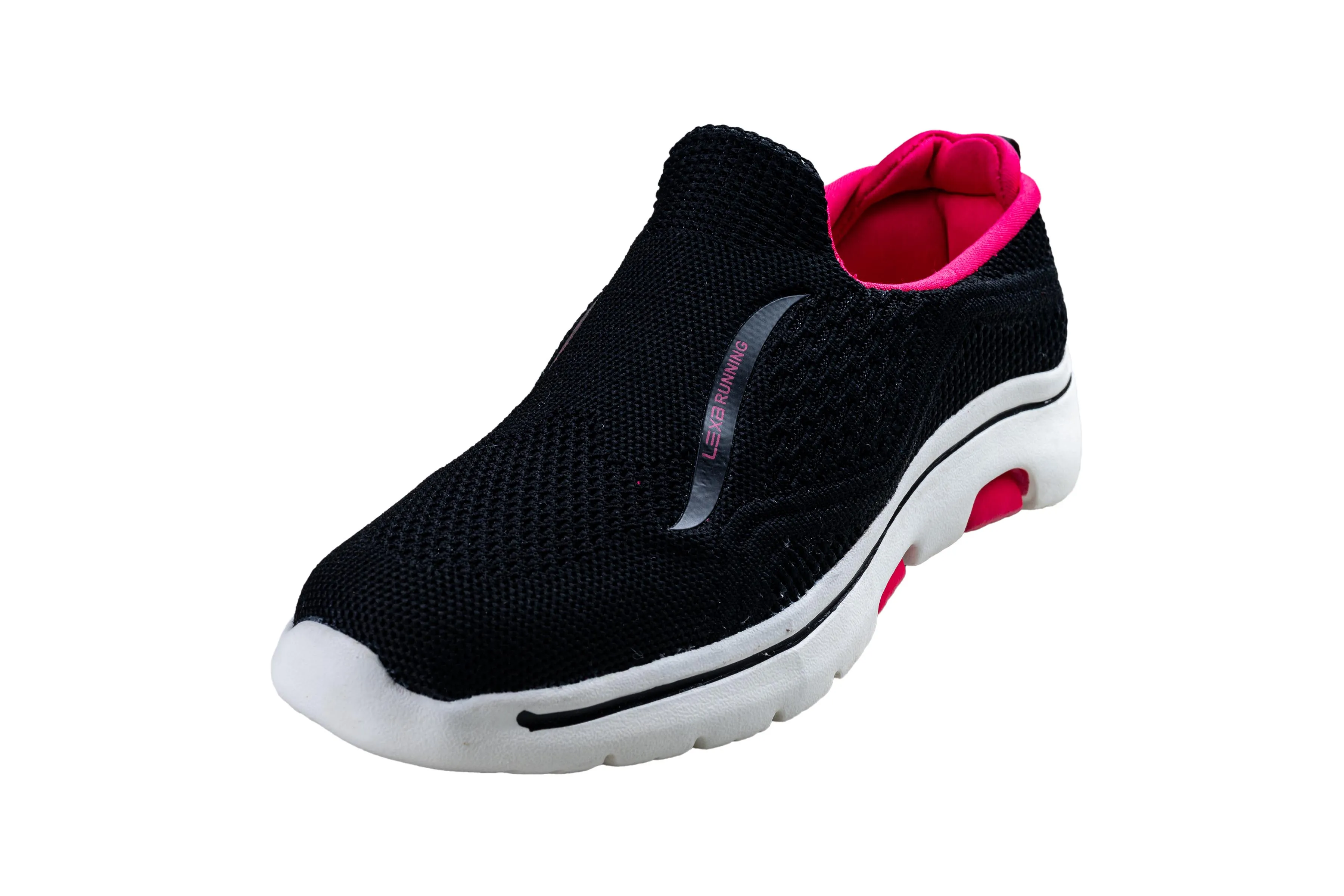 Lexa Ladies Black Sports Shoe