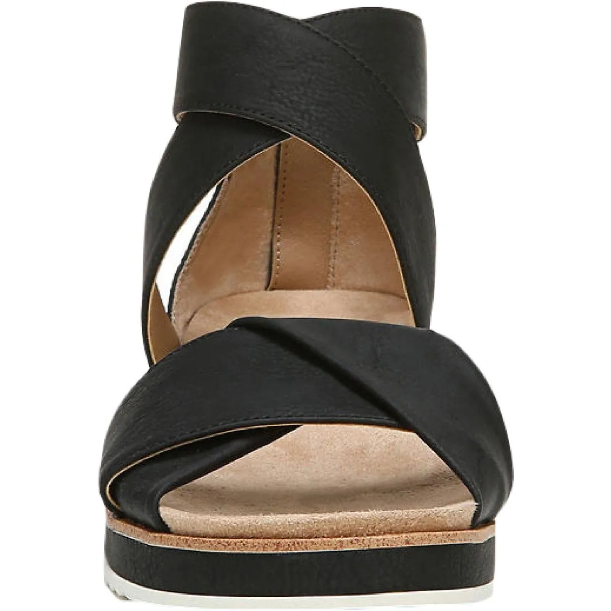 LifeStride Womens Zoom Sport Sandal Black 8 M