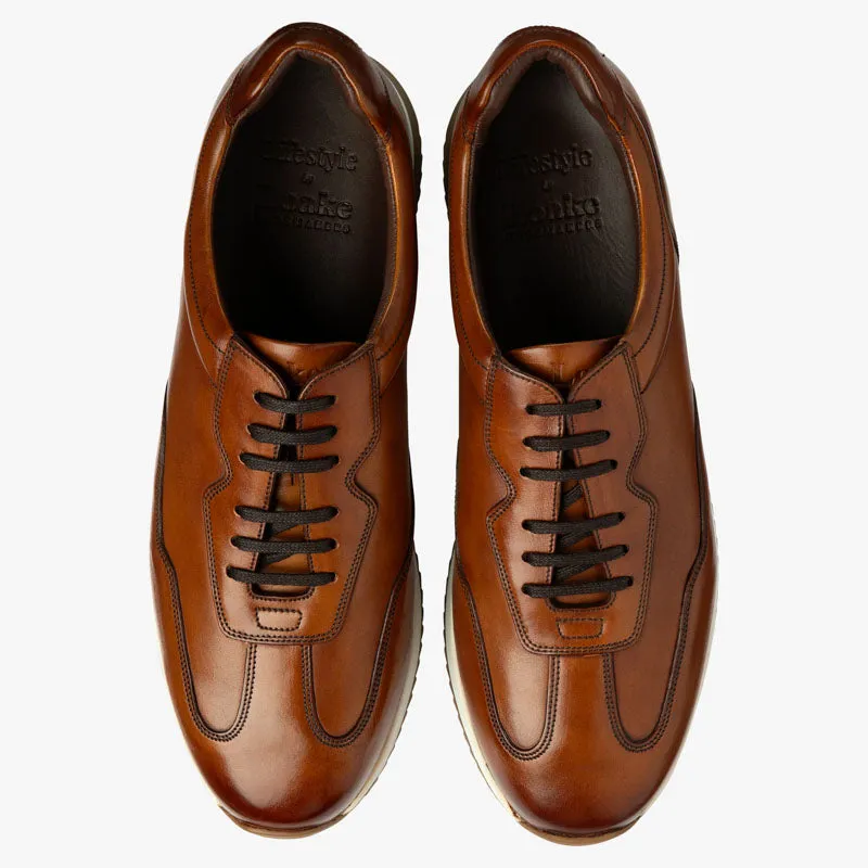 LOAKE Linford Sneakers in Chestnut
