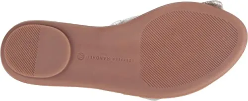 Loeffler Randall Women's Phoebe-CML Slide Sandal, Silver, 5.5 Medium US