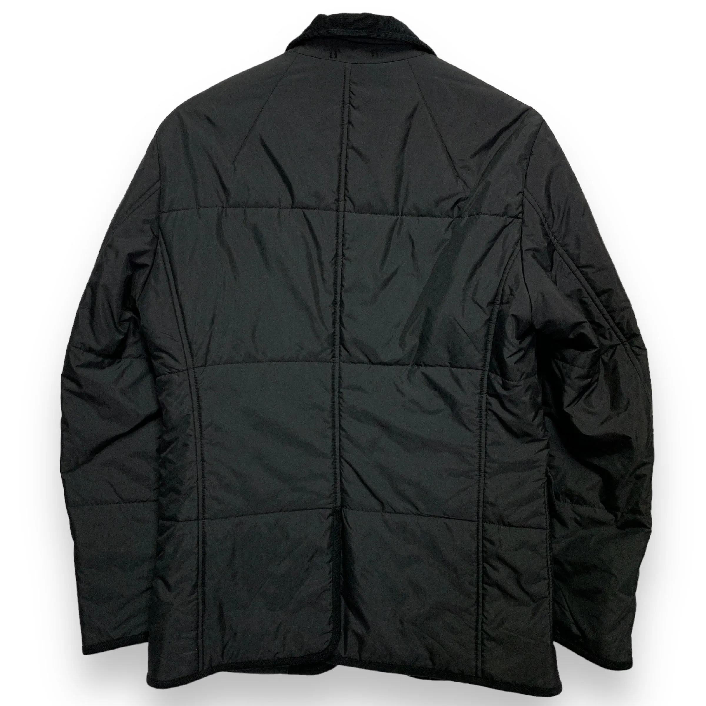 [M] Undercover Uniqlo UU Quilted Blazer Jacket Coat Black