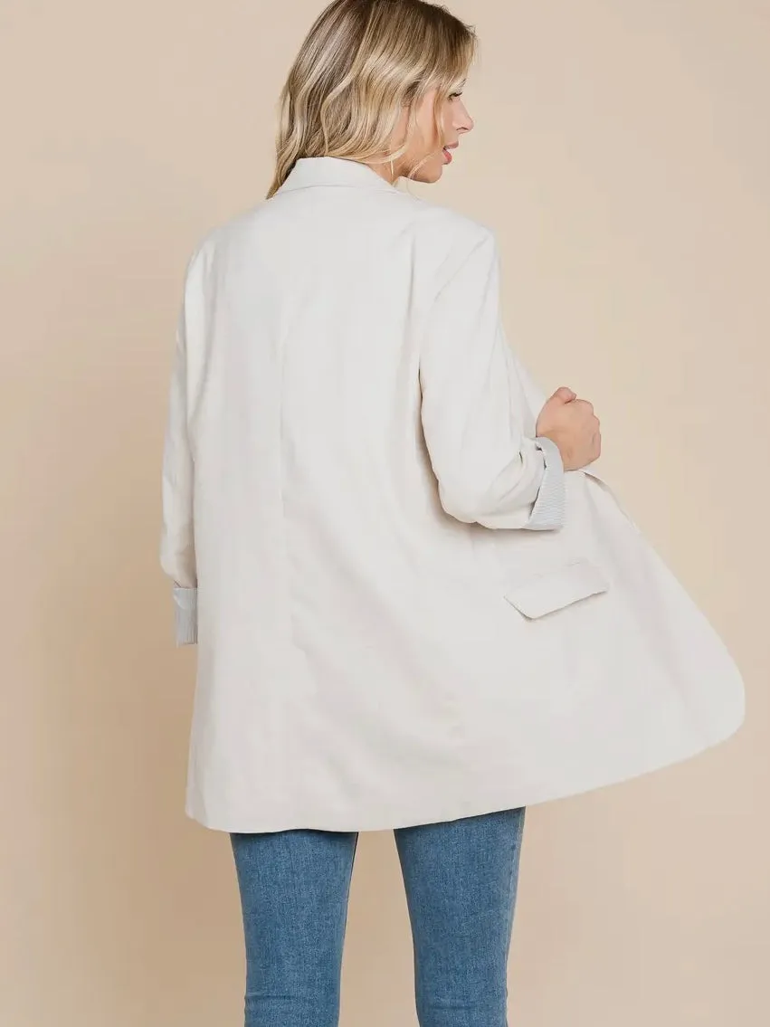 Make it Easy Blazer: Linen