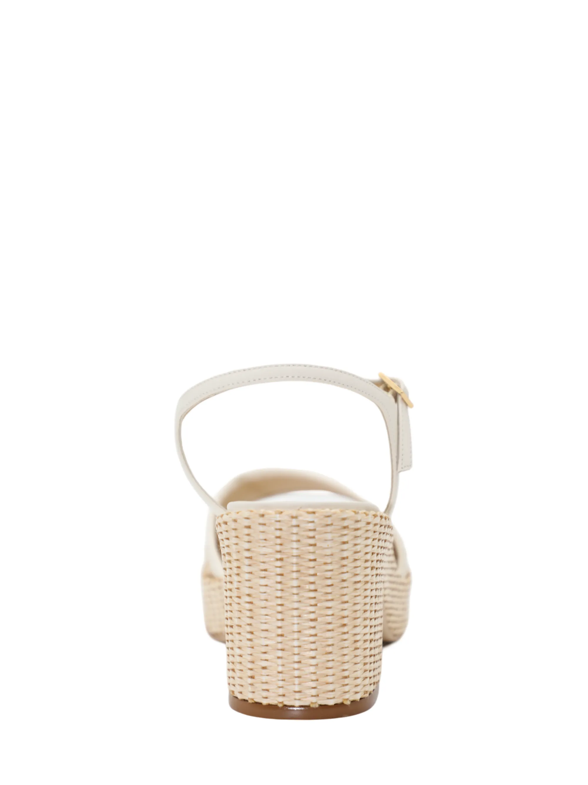 Marion Parke Haven Platform Sandal in Light Cream