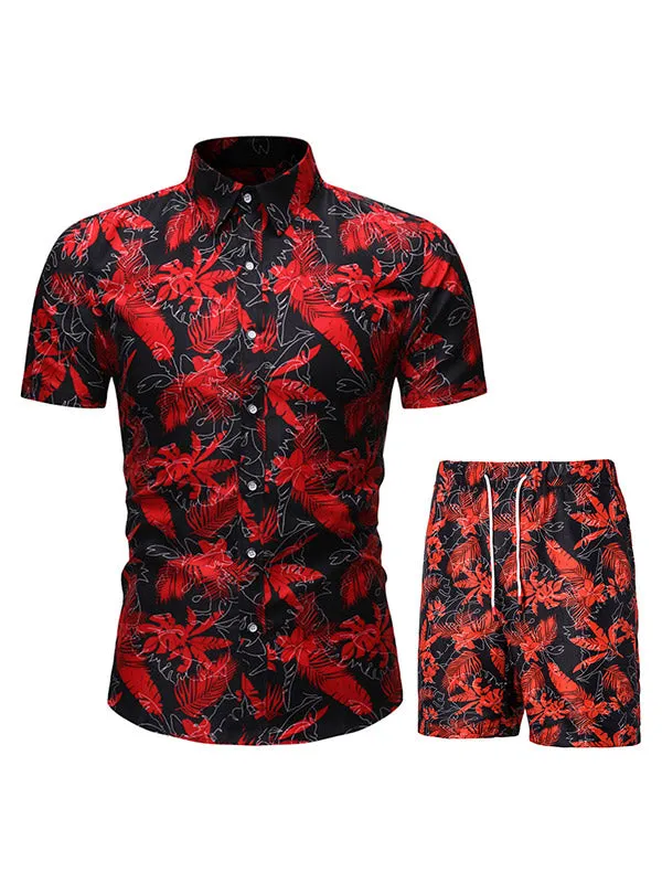 Men's Beach Shorts Set