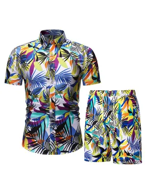 Men's Beach Shorts Set