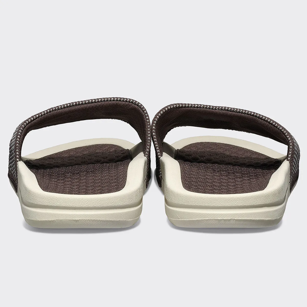 Men's | Big Logo TechLoom Slide | Chocolate / Pristine / Pristine