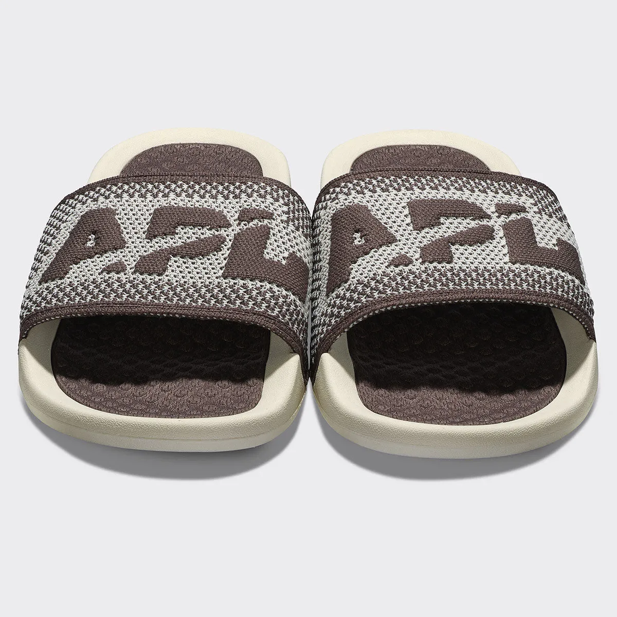 Men's | Big Logo TechLoom Slide | Chocolate / Pristine / Pristine
