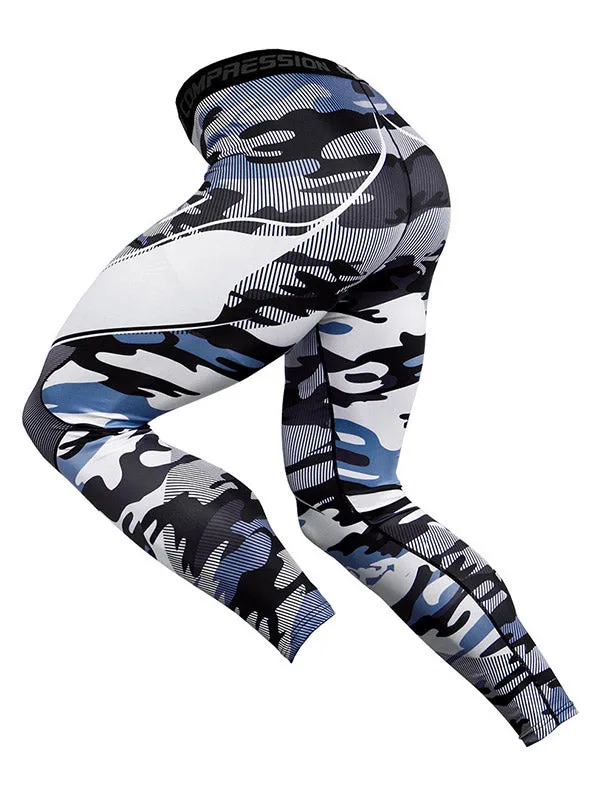 Men's Camo Stretch Tracksuit Set