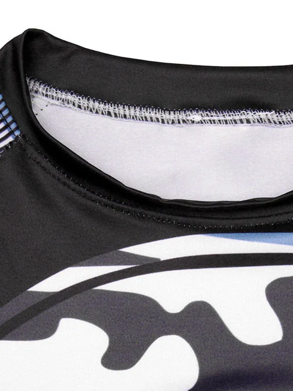 Men's Camo Stretch Tracksuit Set