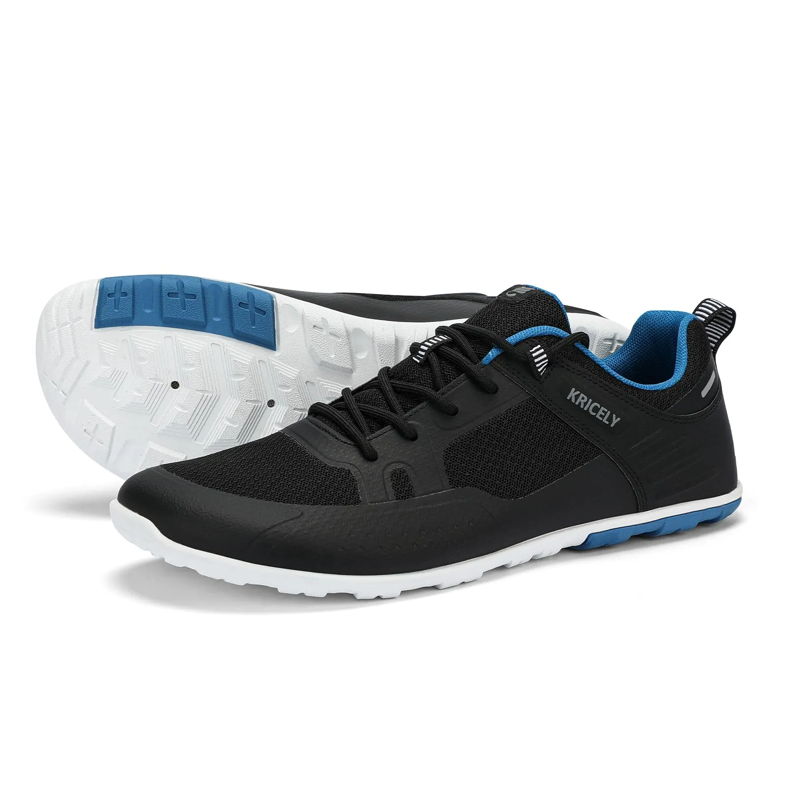 Men's Hike Barefoot Shoes | Wide Toe Box Minimalist Shoes for Gym Workout | Grounded Footwear Cross-Trainer Athletic Sneakers
