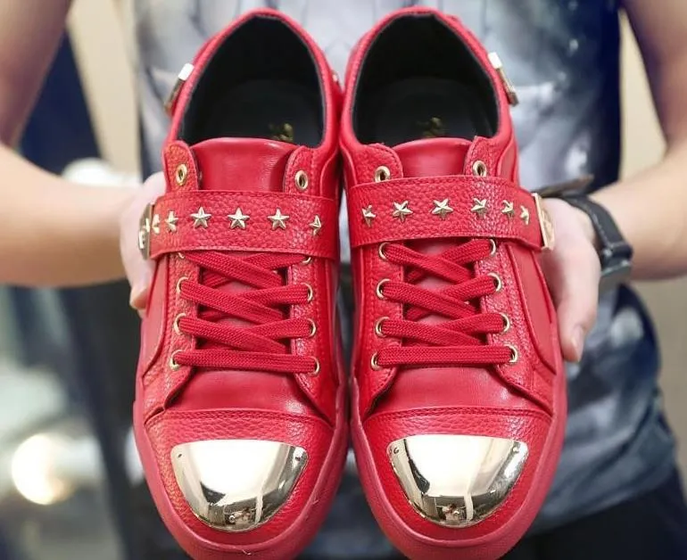 Men's Metal Sequin Designer Shoes