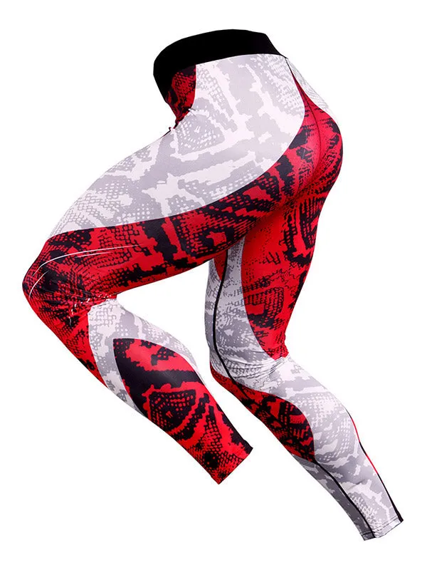 Men's Snake Pattern Tracksuit Set