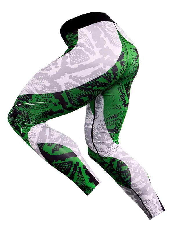 Men's Snake Pattern Tracksuit Set