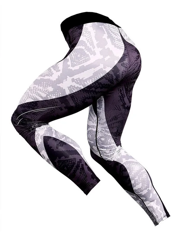 Men's Snake Pattern Tracksuit Set