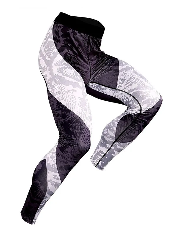 Men's Snake Pattern Tracksuit Set