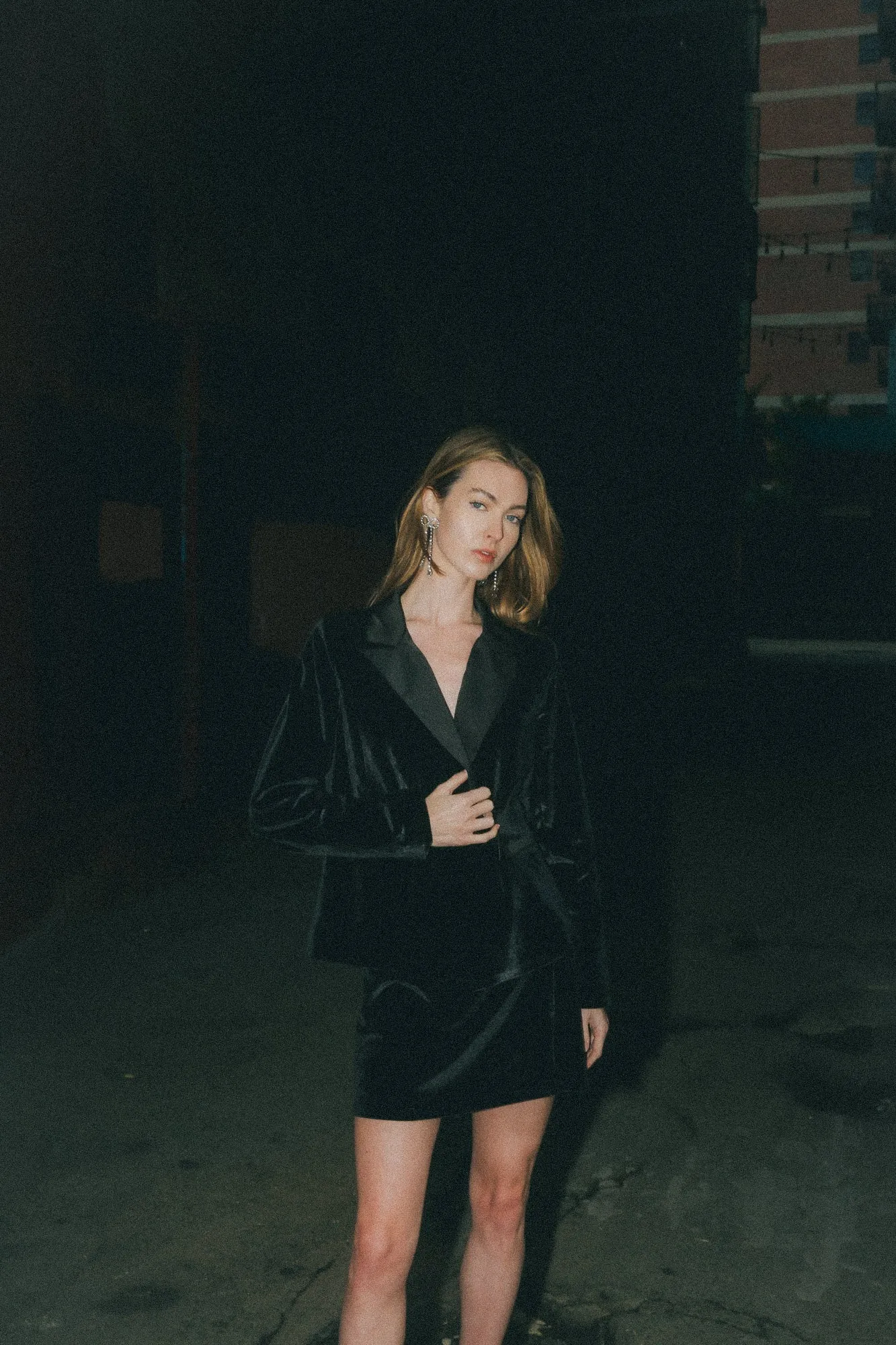 Meryl Velvet Blazer