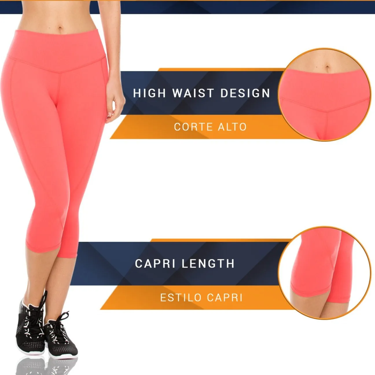 Mid Rise Yoga Sport Leggings